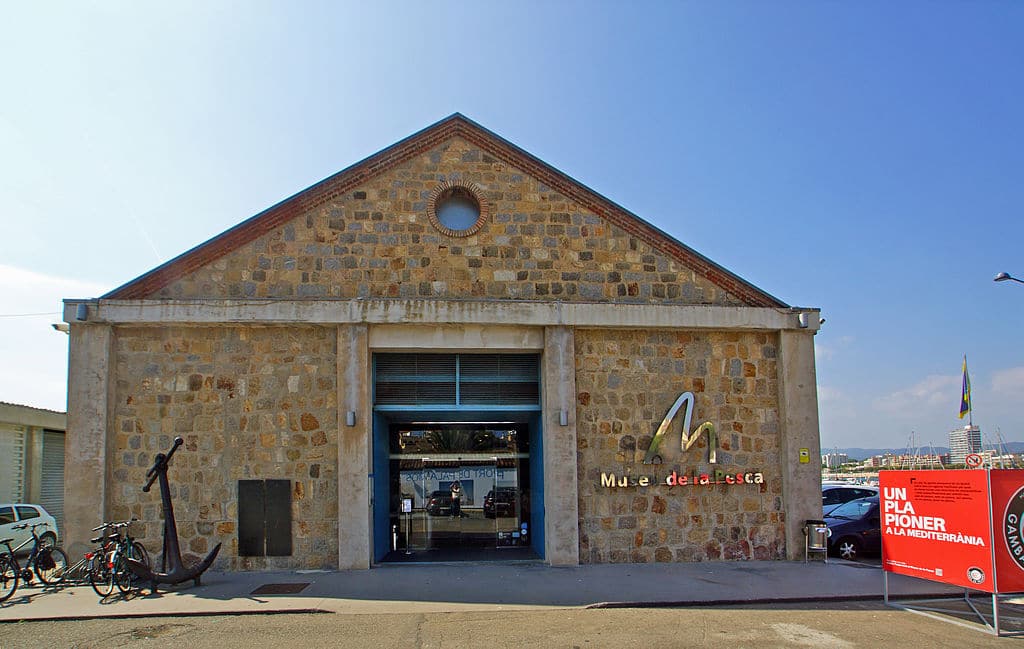 Fischereimuseum in Palamós. Foto der Fassade