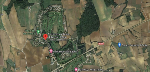 Torremirona Golf & SPA Resort. Foto aérea