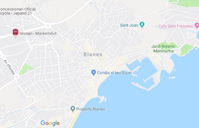 Cuales son los barrios de Blanes
