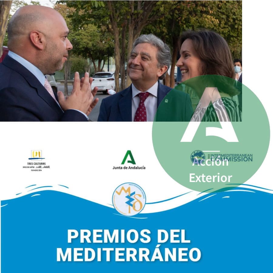 Premios del Mediterráneo. Secretaría General de Acción Exterior. Enric Millo. Cartel de los Premios