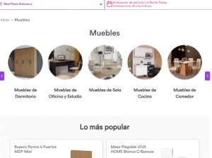 Compra de muebles online