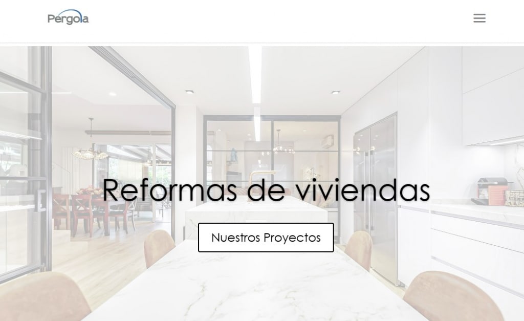 Reformas de lujo en Madrid. Página web de pérgola.