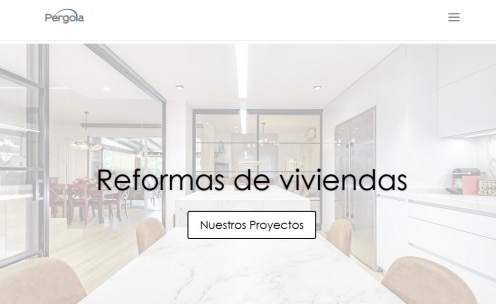 Reformas de lujo en Madrid. Página web de pérgola.