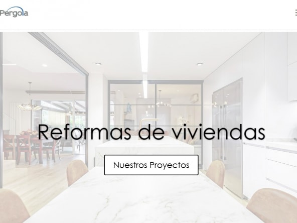 Reformas de lujo en Madrid. Página web de pérgola.