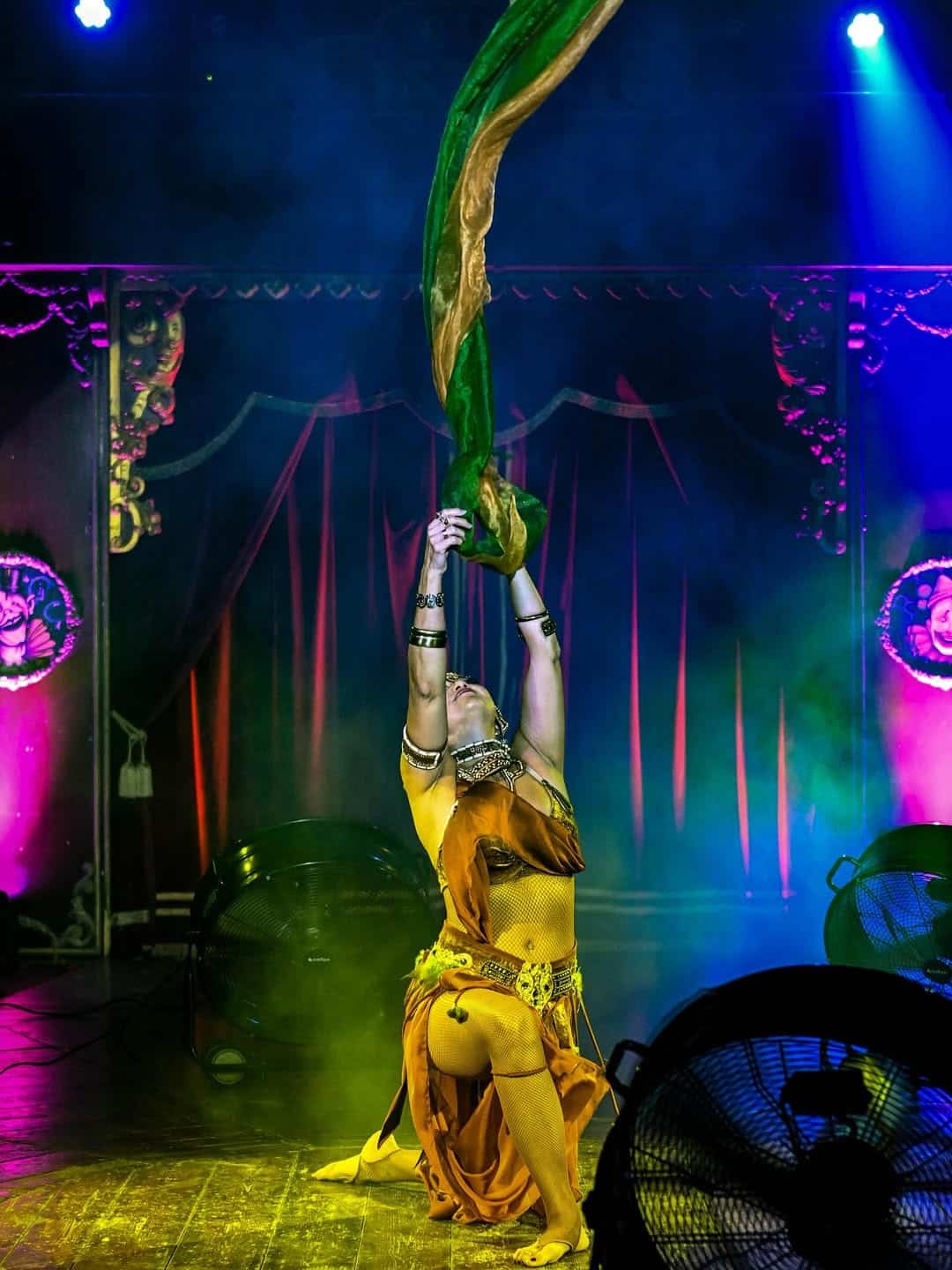 Rosa Raluy Circo Raluy. Espectáculo Terra en Barcelona