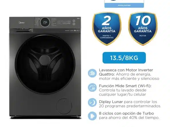 Lavadoras/Lavaseca más avanzadas y ecológicas que nunca