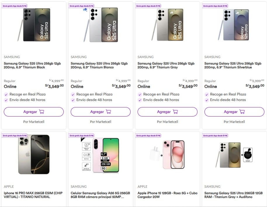 Por qué es clave comprar celulares en una web confiable. Catálogo de teléfonos.