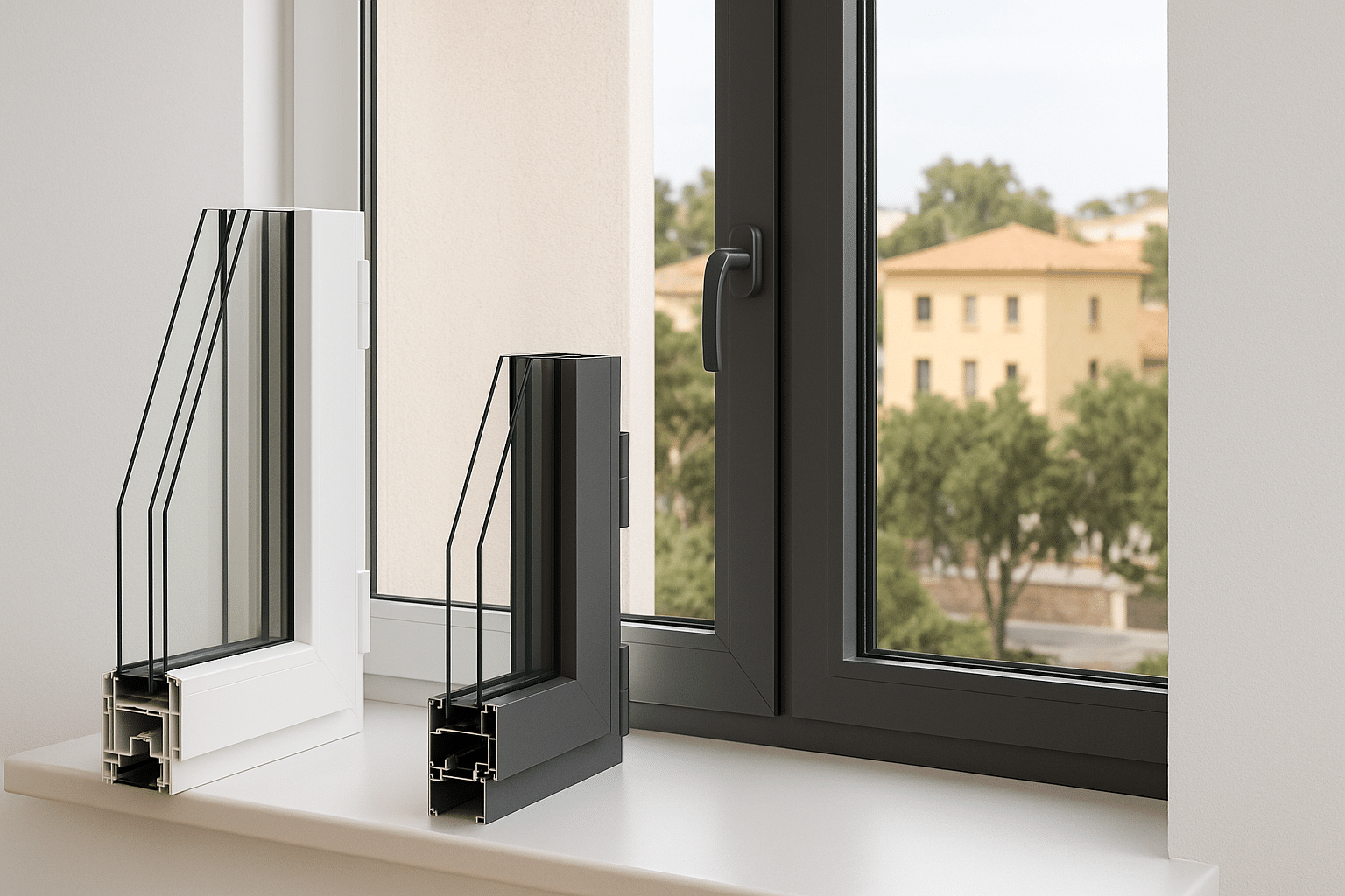 Ventanas de PVC y aluminio en Alicante