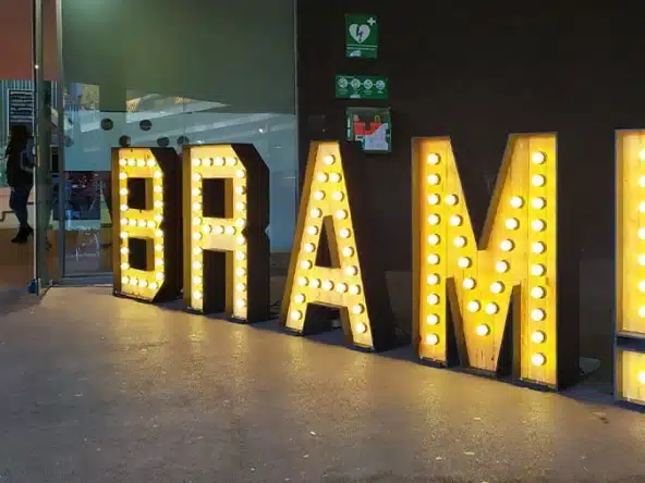 Letras gigantes de Festivat