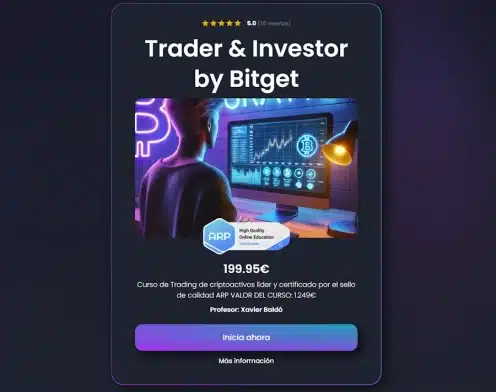 Curso de trading de criptomonedas. Imagen del curso