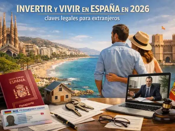 Invertir y vivir en España en 2026: claves legales para extranjeros