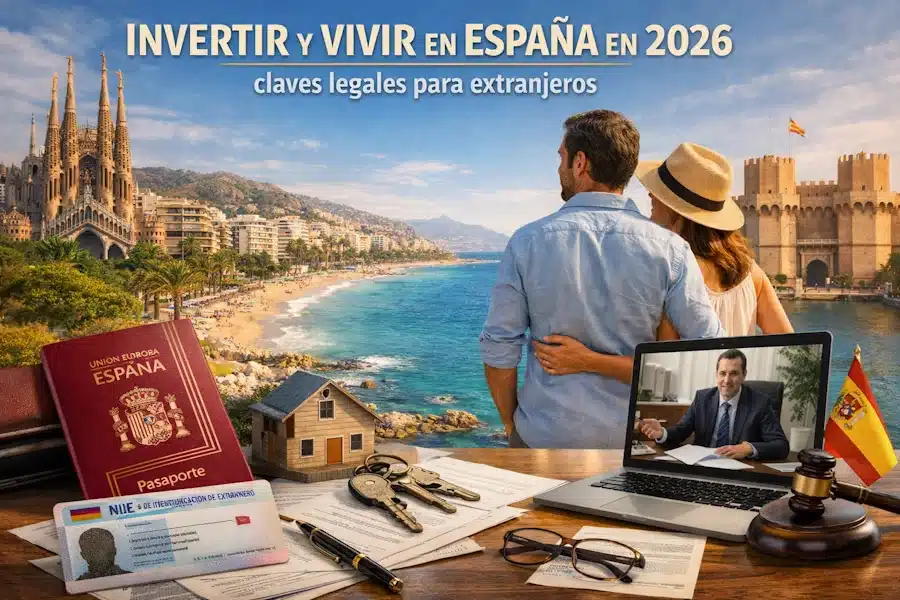 Invertir y vivir en España en 2026: claves legales para extranjeros