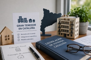Gran tenedor en Cataluña: diferencias entre la normativa de vivienda y el concepto fiscal