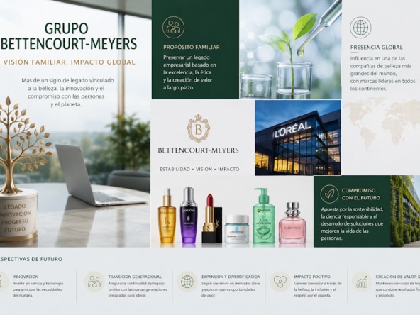 Grupo Bettencourt-Meyers: servicios, marcas y proyección de una familia vinculada a la belleza global