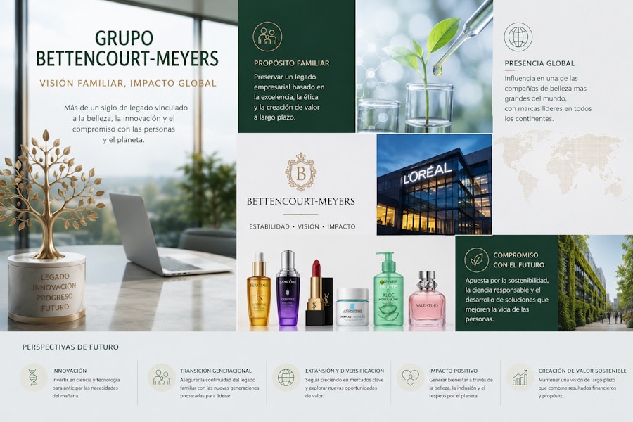 Grupo Bettencourt-Meyers: servicios, marcas y proyección de una familia vinculada a la belleza global