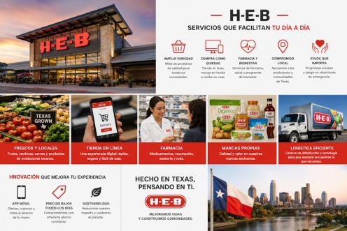 H-E-B innovación, proximidad y liderazgo regional en la distribución alimentaria de Estados Unidos
