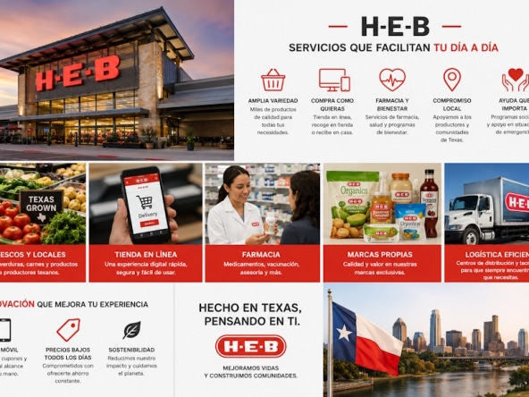 H-E-B innovación, proximidad y liderazgo regional en la distribución alimentaria de Estados Unidos