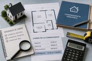 Cabida en la compraventa: diferencias entre la superficie real, registral y catastral