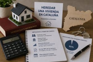Heredar una vivienda en Cataluña: fiscalidad y trámites de la vivienda habitual