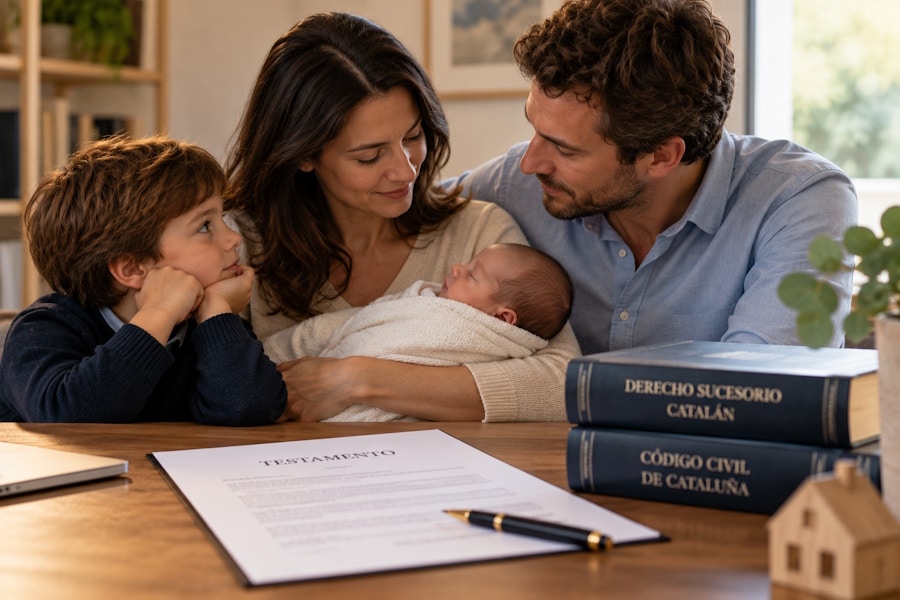 Preterición en Cataluña: Hijos nacidos después del testamento